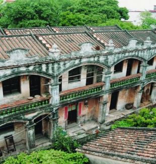 广州市增城区新塘镇的华侨祖屋 在岁月的磨蚀下日渐老败 见证着迁徙与守望